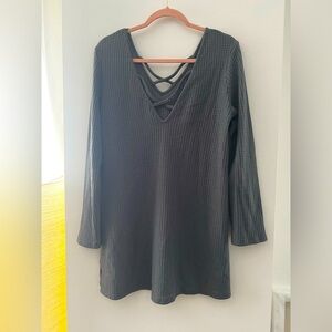 SHEIN Gray Top / Lounge Dress US 8/10 EUR 40/42 L